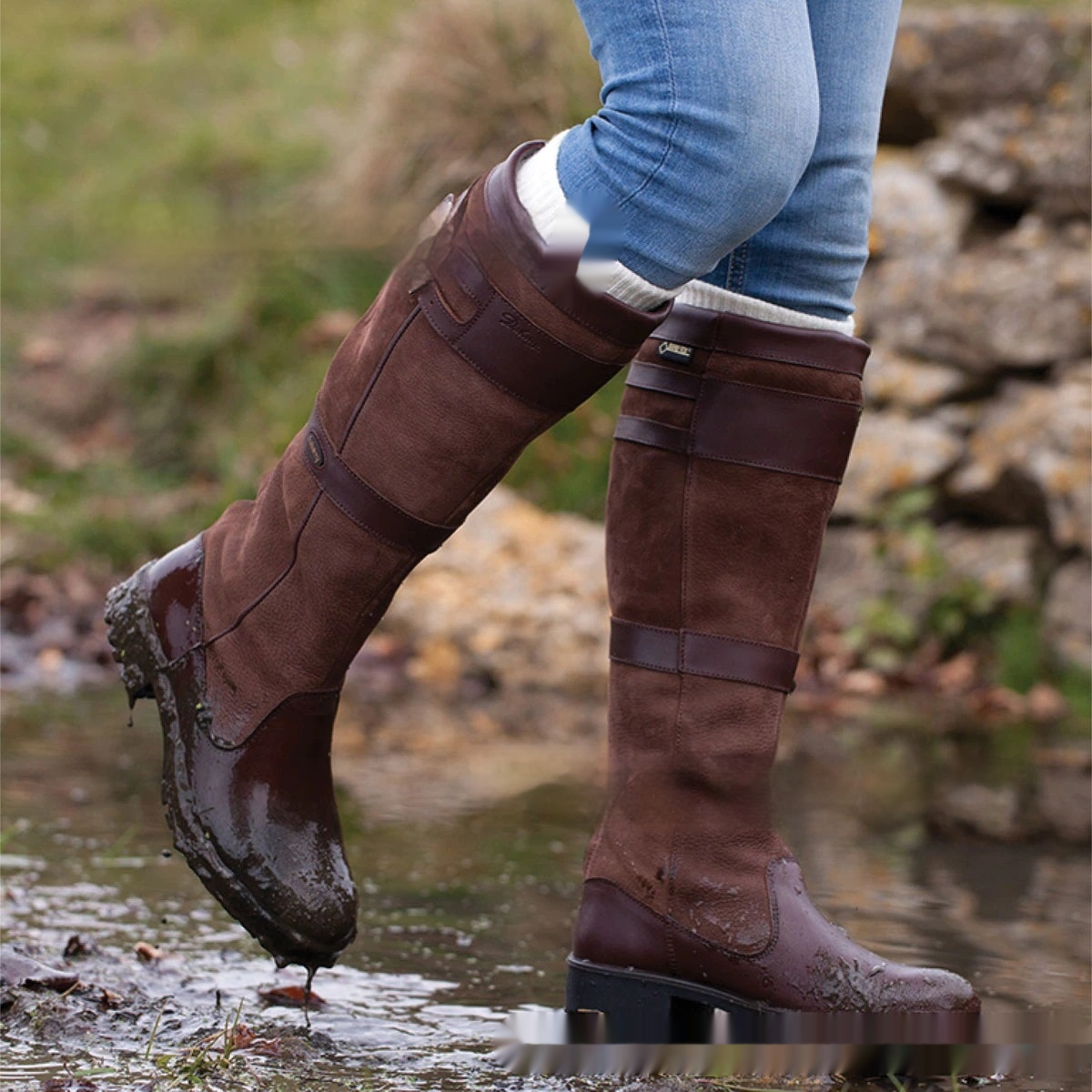 Fenna - Waterdichte kniehoge outdoor laarzen voor dames