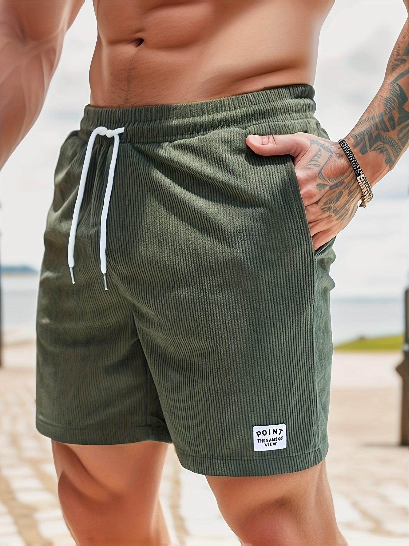 Mees - Luchtige casual short met trekkoord voor heren