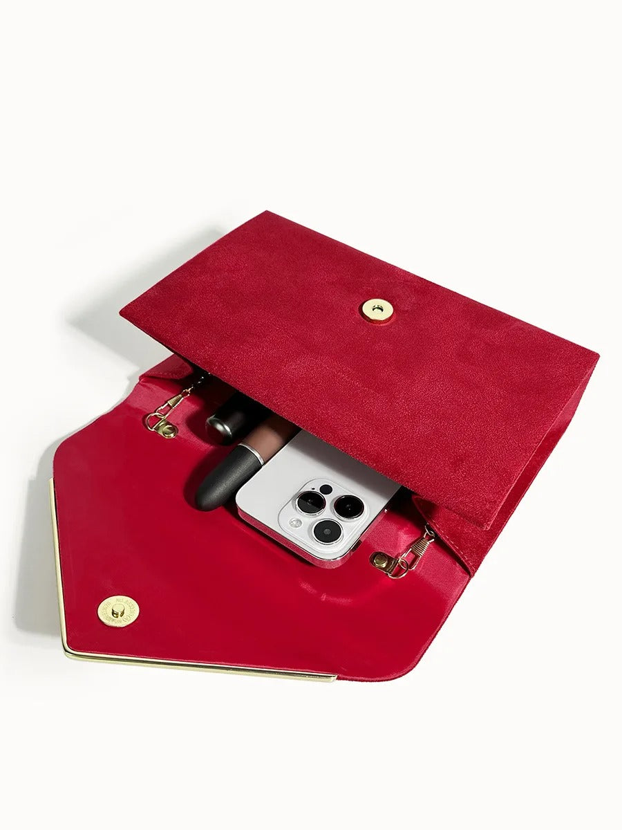 Jet - Stijlvolle clutch tas met schouderketting voor dames