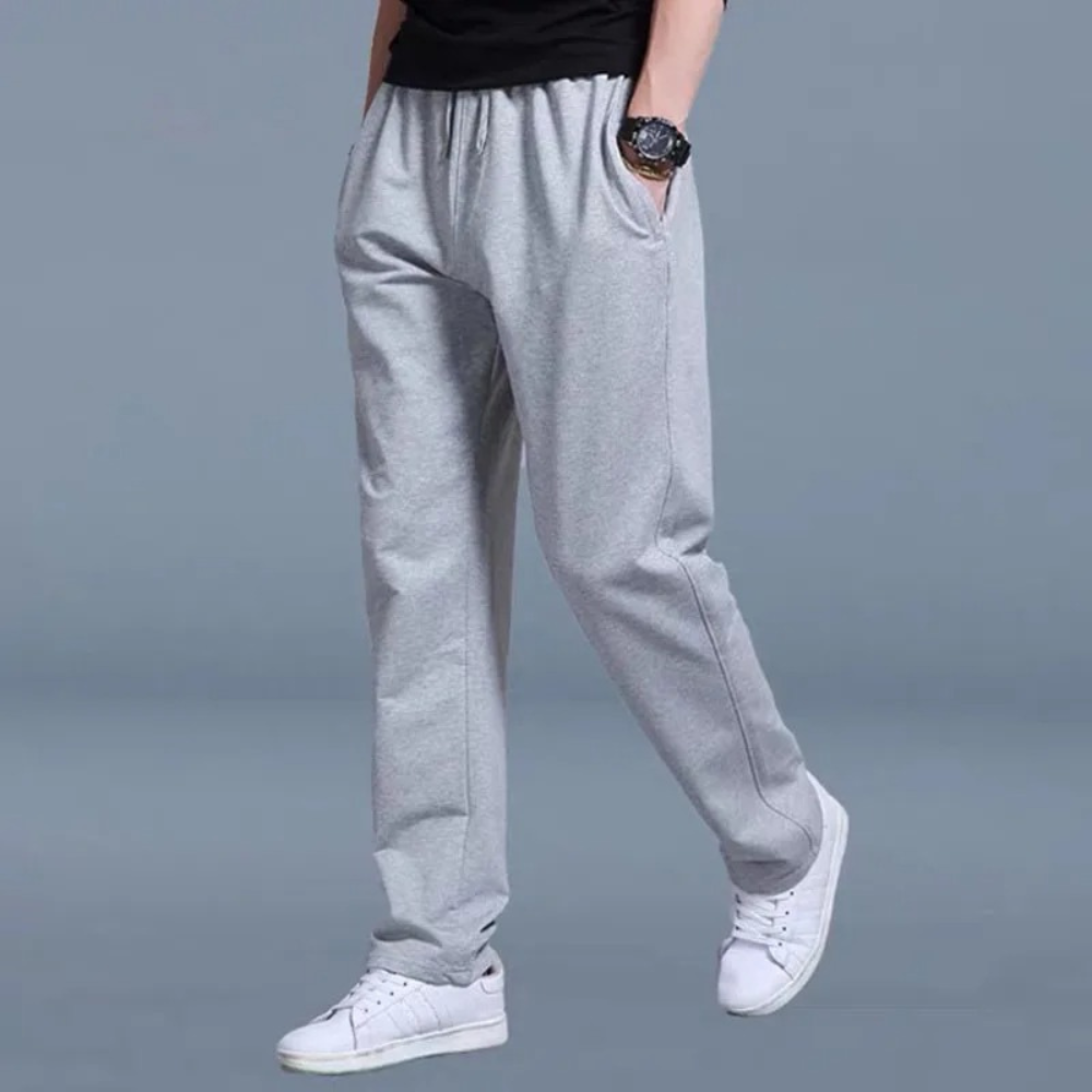 Mees - Relaxed joggingbroek met rechte pijpen voor heren