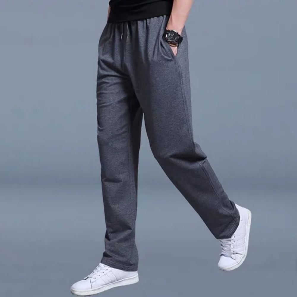 Mees - Relaxed joggingbroek met rechte pijpen voor heren