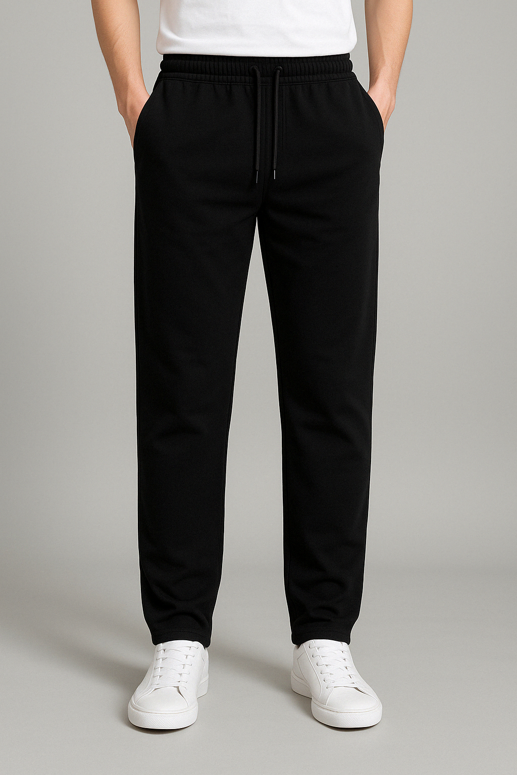 Mees - Relaxed joggingbroek met rechte pijpen voor heren