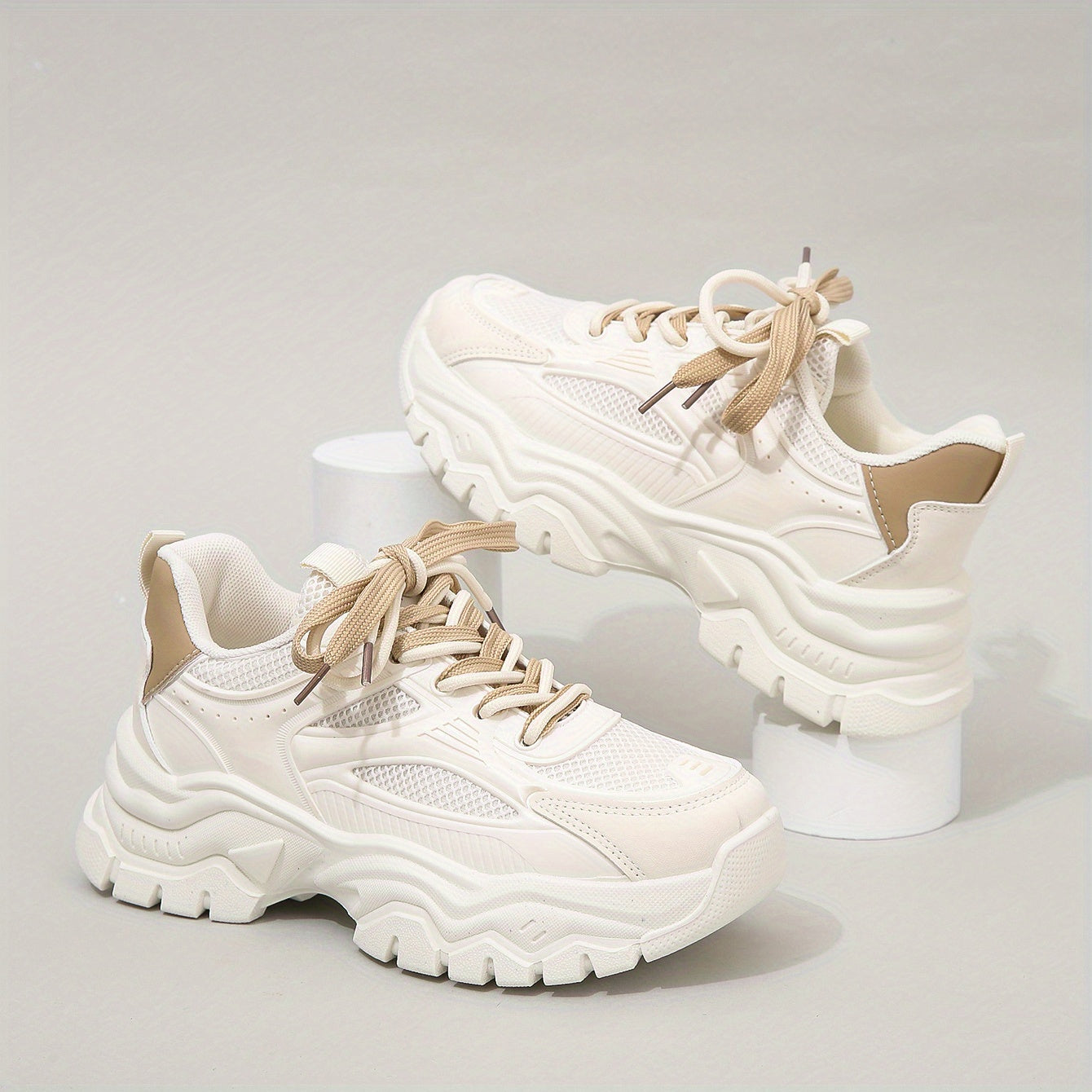 Fenna - Sportieve platform sneakers met chunky zool voor dames