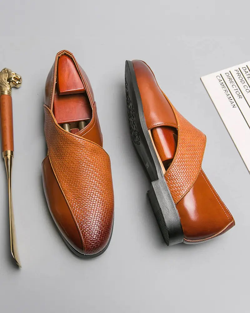 Lieke - Stijlvolle geweven loafers voor dames