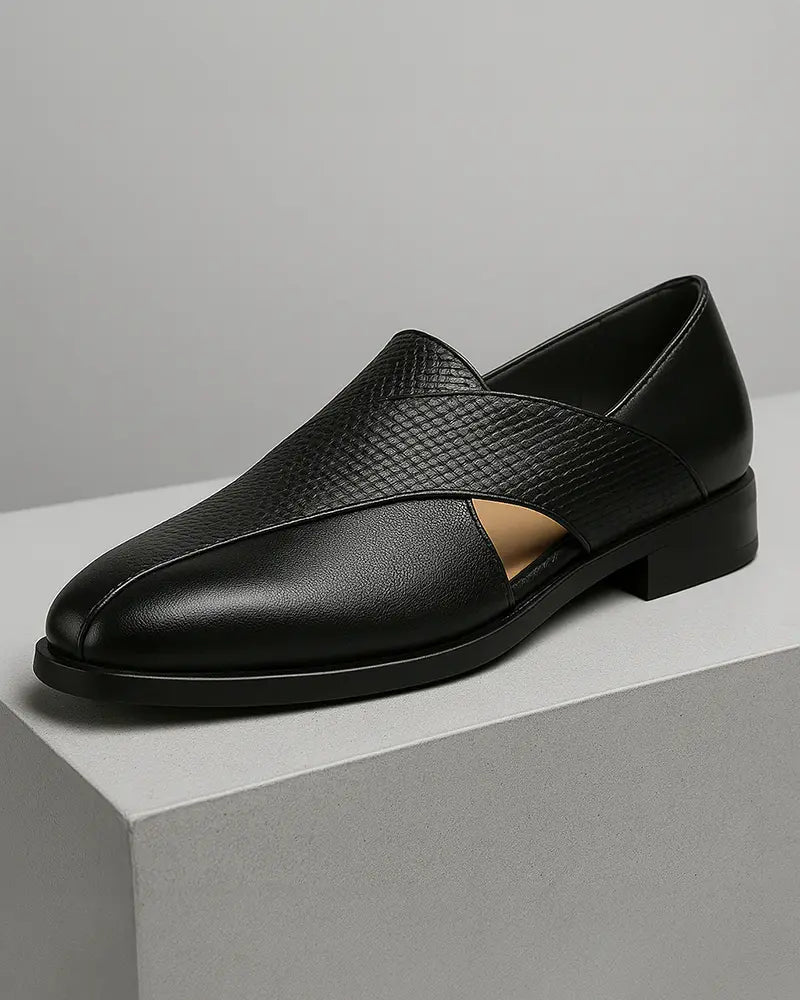 Lieke - Stijlvolle geweven loafers voor dames