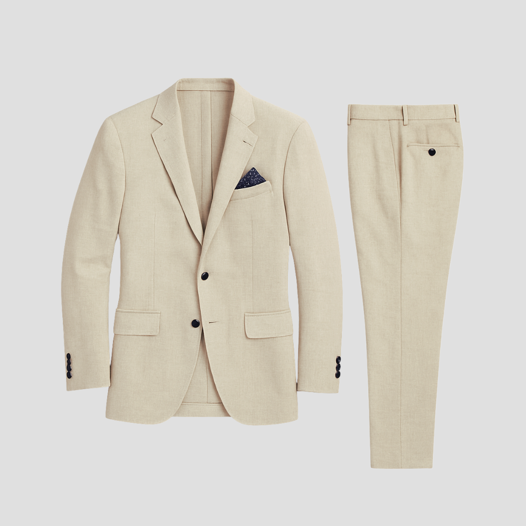 Jasper - Slim fit herenpak met rechte pijpen