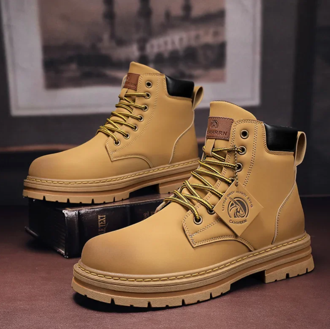 Giel - Stoere enkelhoge veterboots voor heren