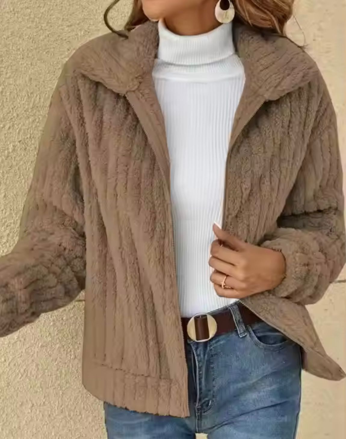 Fenna - Elegante gewatteerde gilet met rits voor dames
