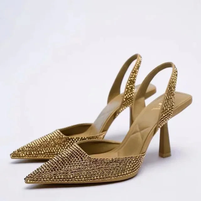 Jet - Stijlvolle slingback pumps met puntneus voor dames