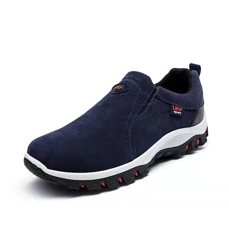 Dirk - Stevige slip-on outdoor wandelschoenen voor heren Angle