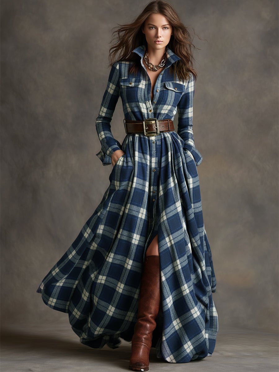 Evi - Elegante maxi jurk voor dames View 12