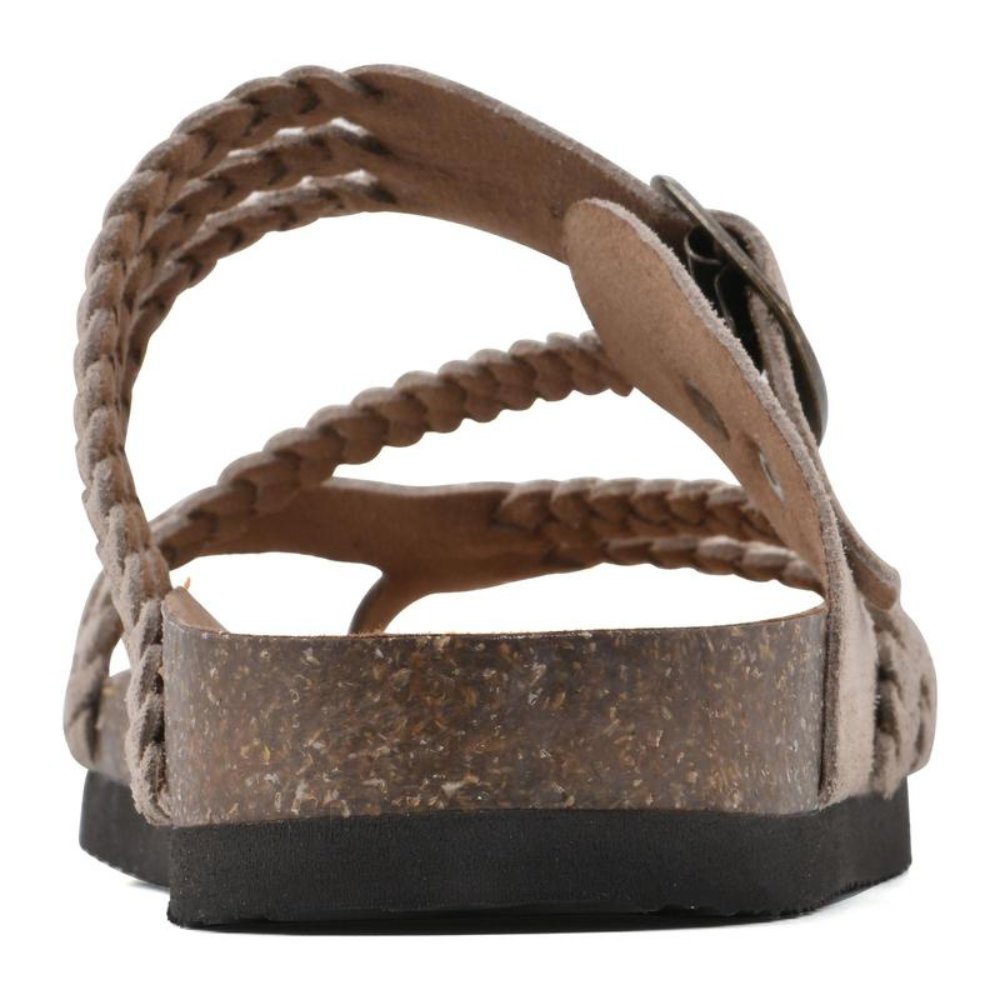 Femke - Gevlochten kurk sandalen voor dames View 14