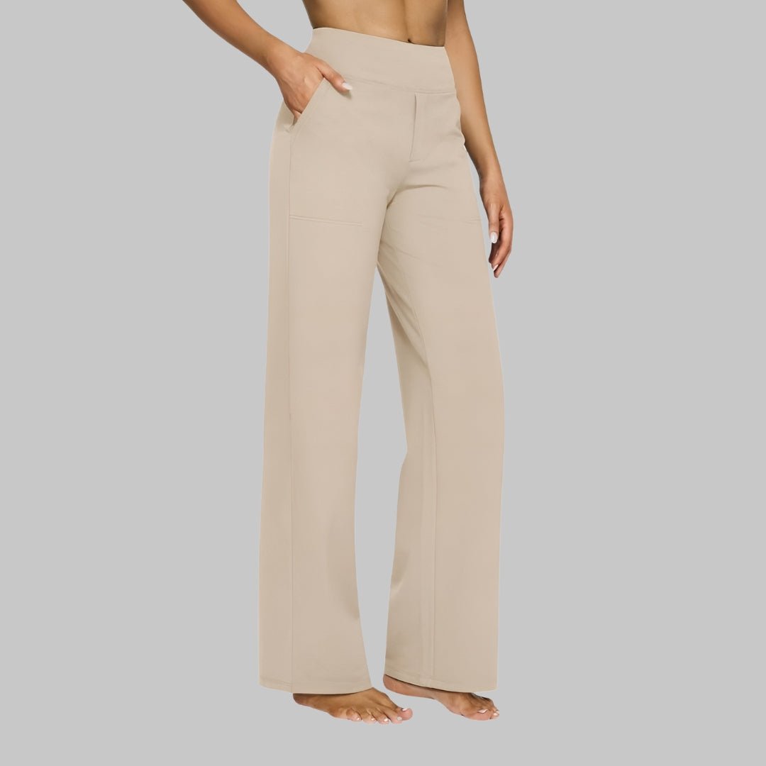 Fenna - Elegante wide leg broek met elastische taille voor dames Lifestyle