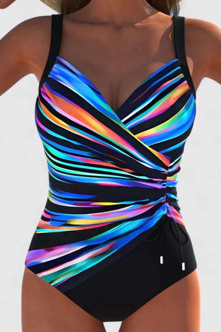 Iris - Strandse wrap badpak voor dames Front