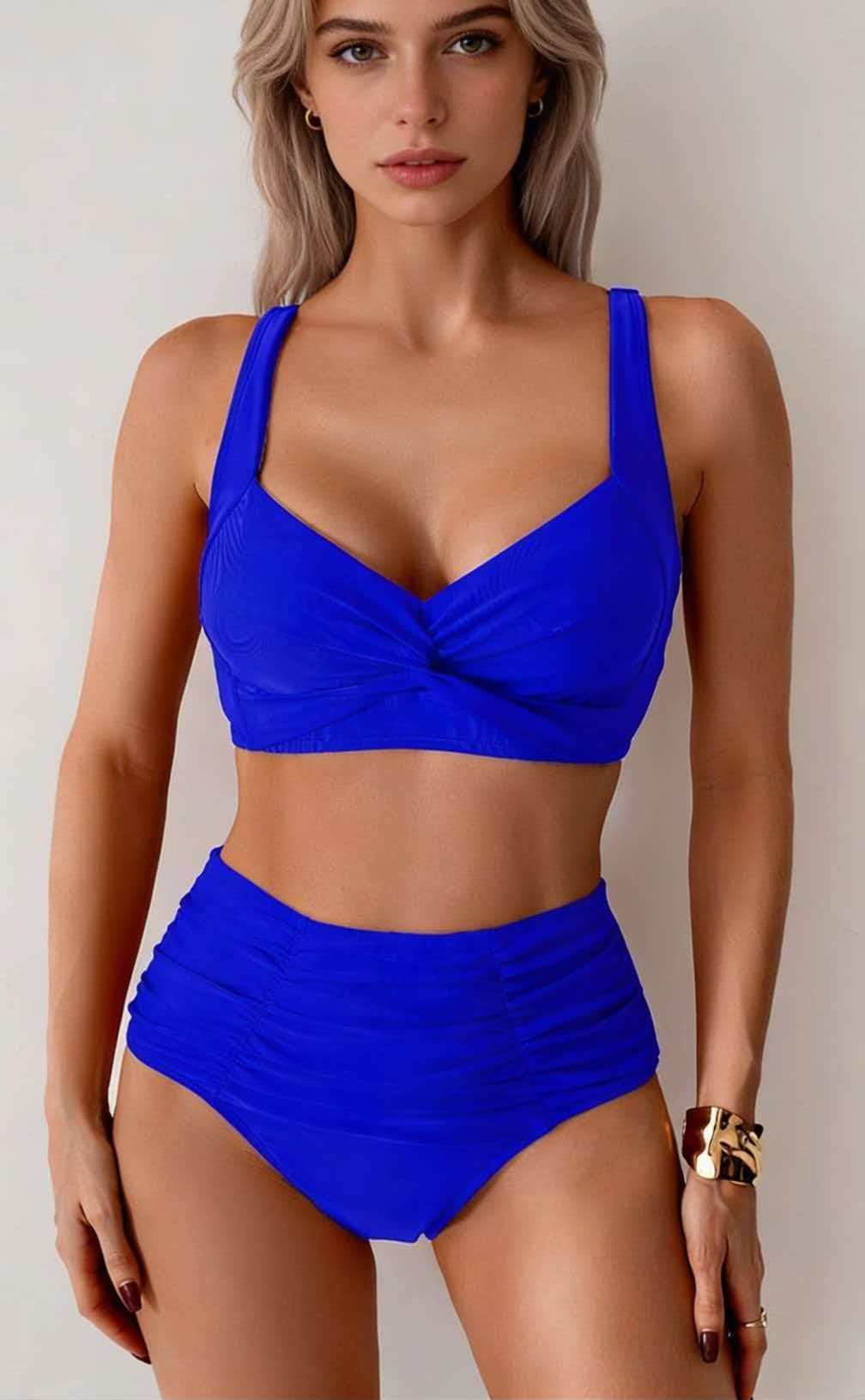Iris - Zomerse bikini-set met hoge taille voor dames Alternate