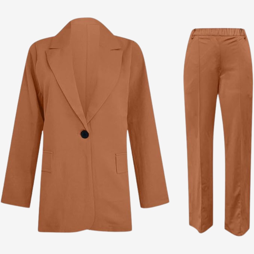 Loes - Stijlvolle tweedelige blazerset voor dames View 24