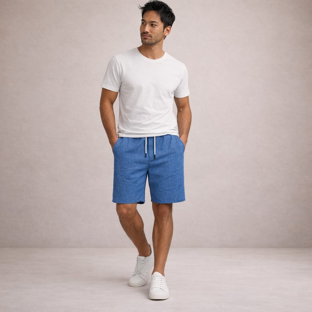 Luuk - Casual linnen korte broek voor heren Lifestyle