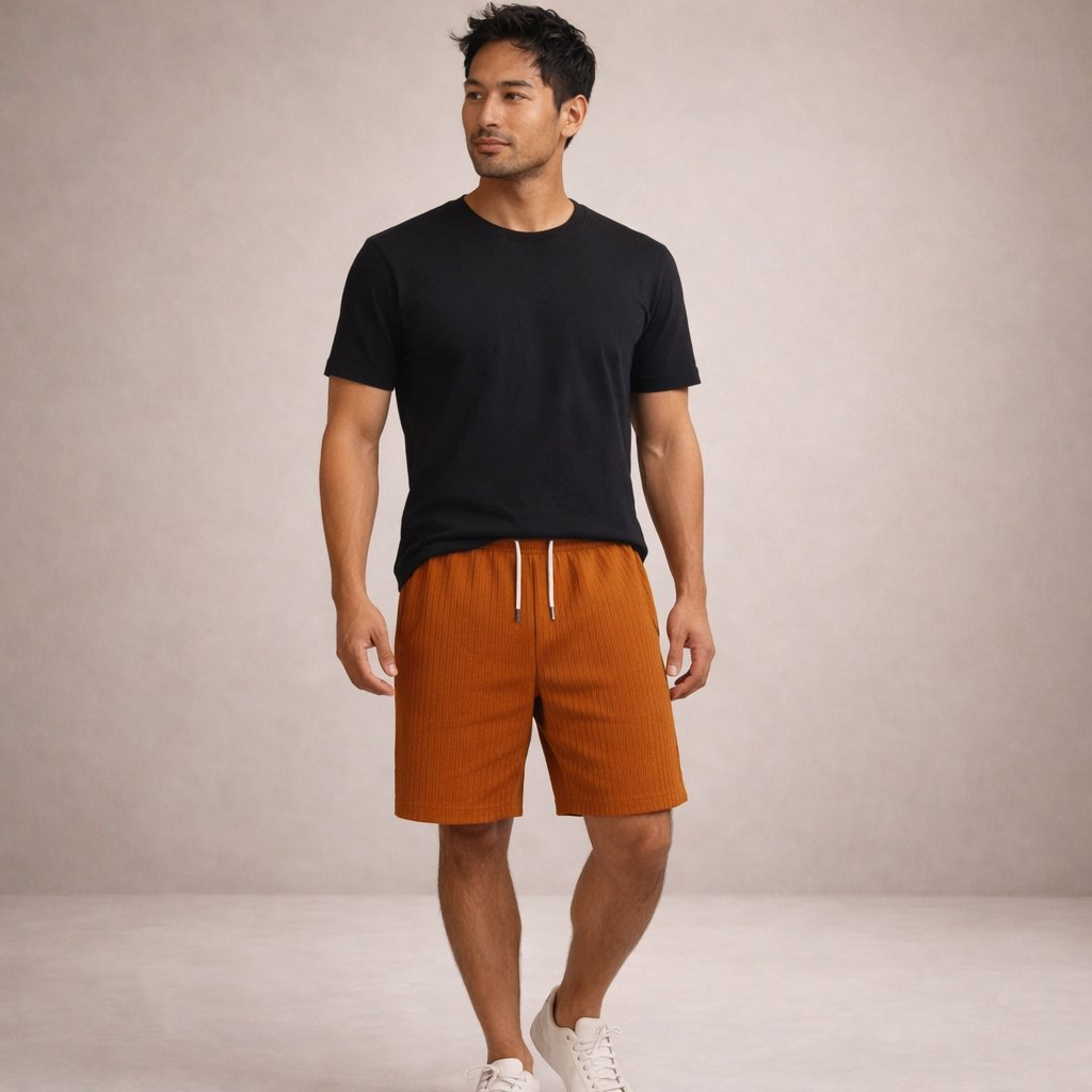 Luuk - Casual linnen korte broek voor heren View 19