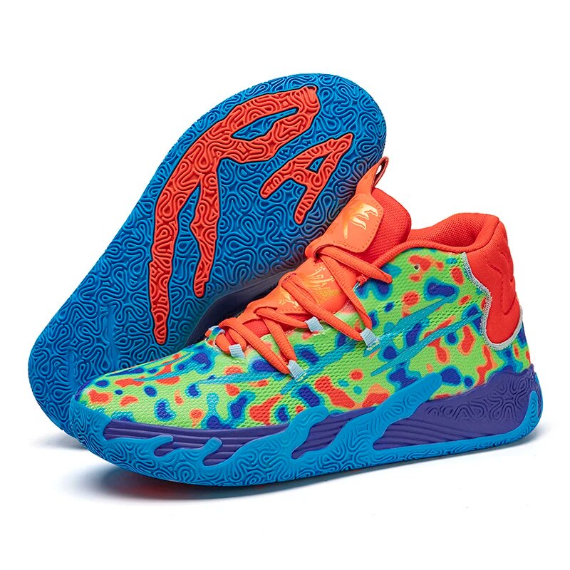 Lieke - Sportieve hoge basketbalschoenen voor heren