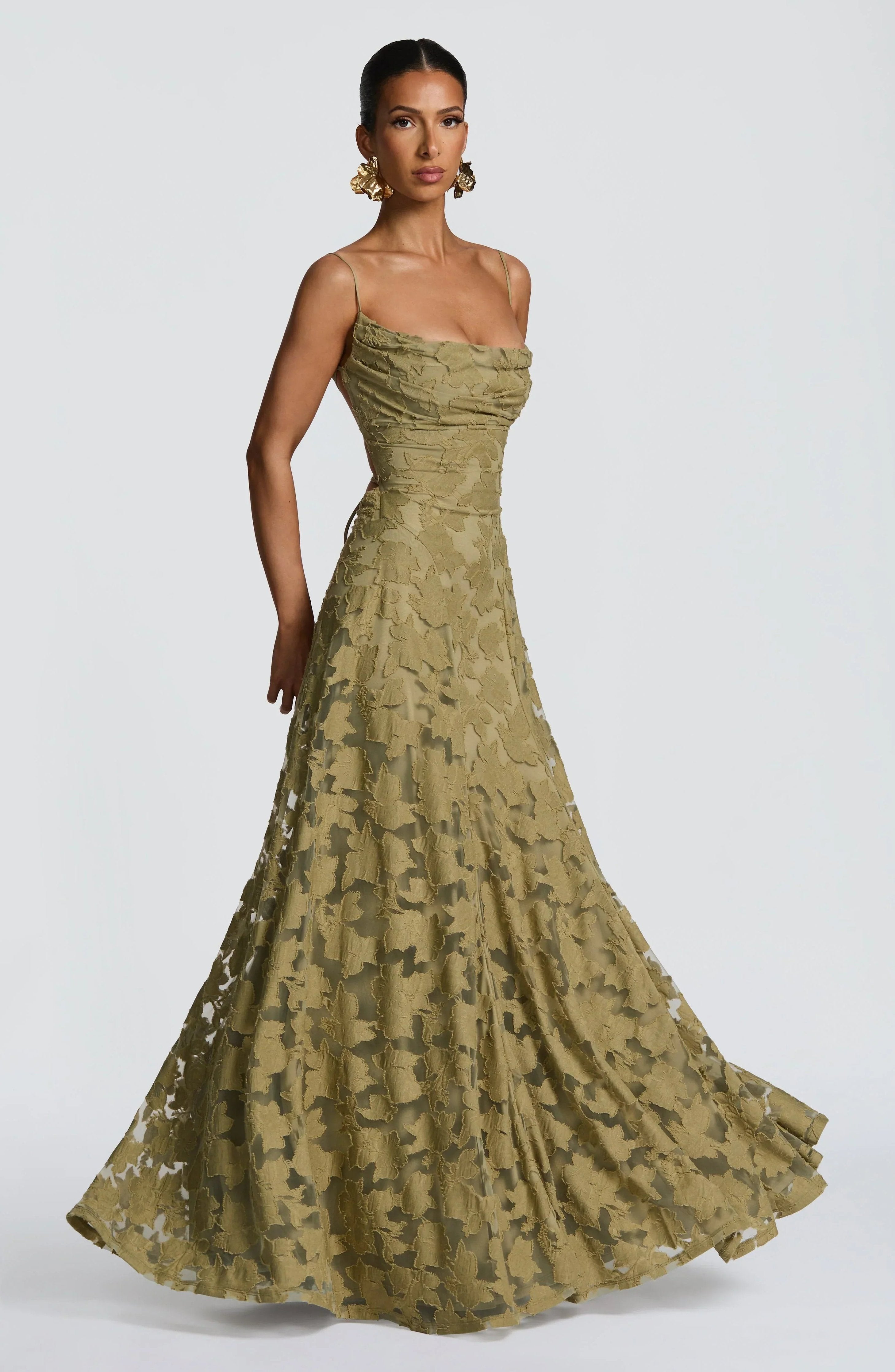 Maren - Elegante maxi jurk met open rug voor dames Lifestyle