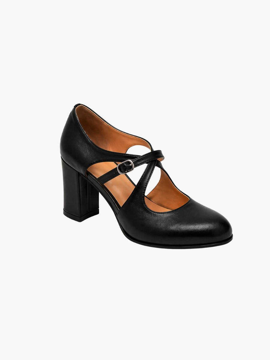 Maren - Klassieke elegante hakken met gekruiste bandjes voor dames Hero