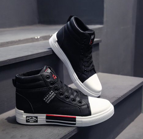 Niels - Moderne hoge schoen voor heren Close Up