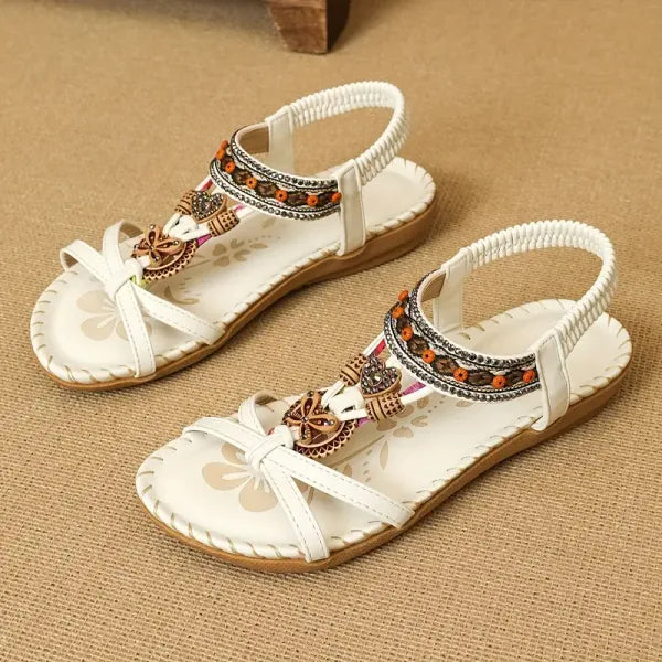 Fenna - Zomerse sandalen met sierbandjes voor dames