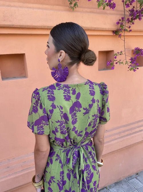 Roos - Elegante zomerjurk met botanische print voor dames Alternate