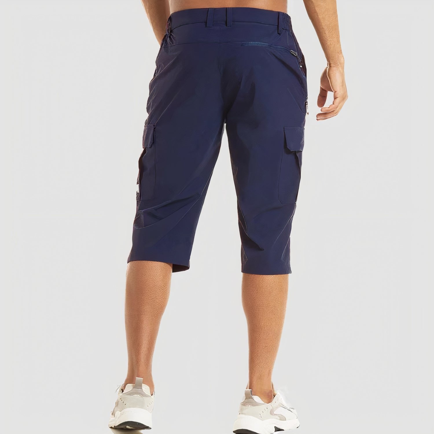 Ruben - Sneldrogend cargo shorts met ruime zakken voor heren Side