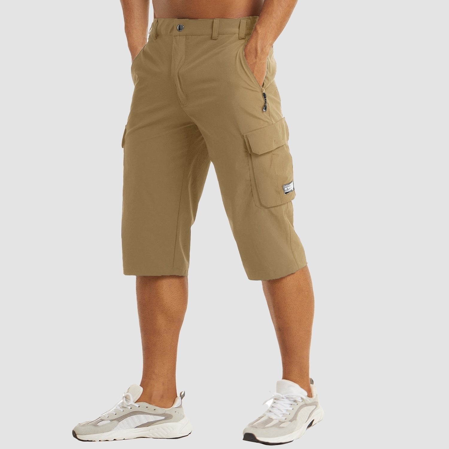 Ruben - Sneldrogend cargo shorts met ruime zakken voor heren View 11