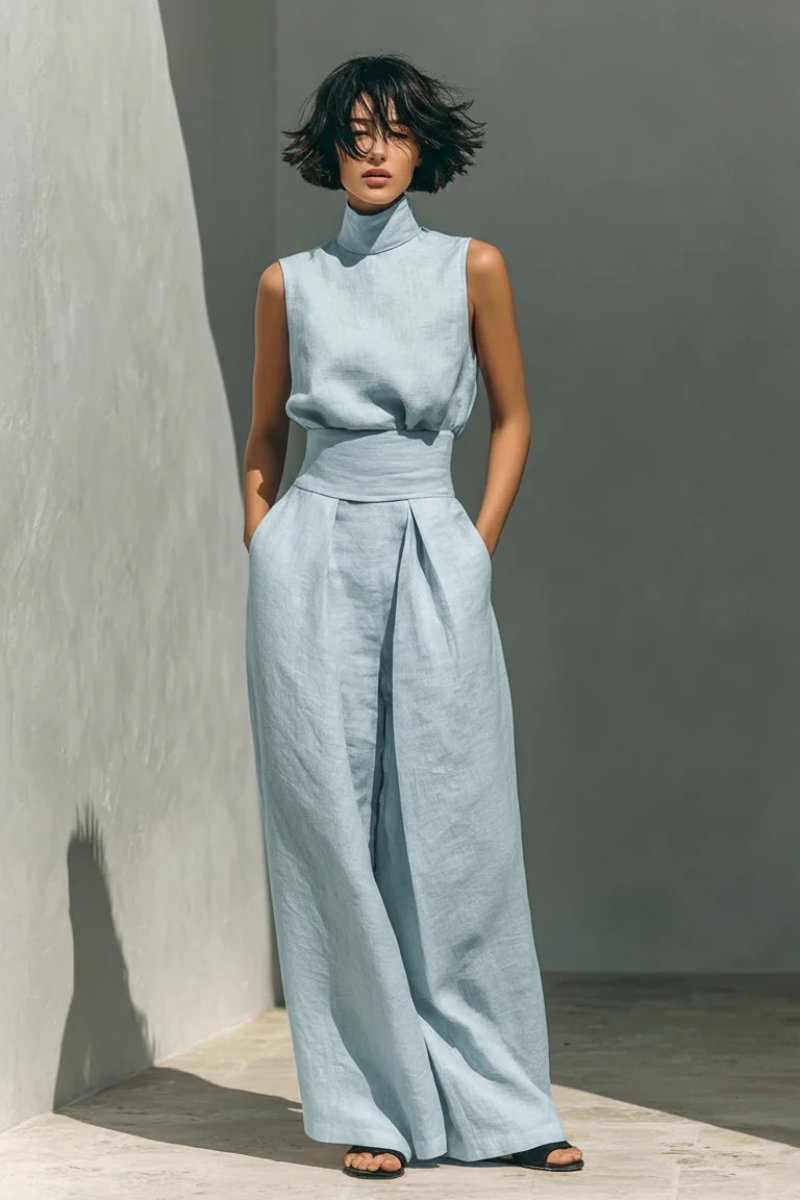 Sanne - Elegante wide leg set voor dames Hero