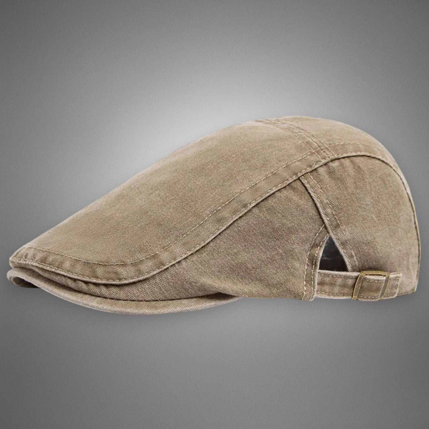 Thijs - Stijlvolle vintage baret voor heren Side