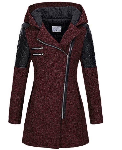 Valerie | Manteau d'hiver imperméable et coupe-vent avec capuche Hero