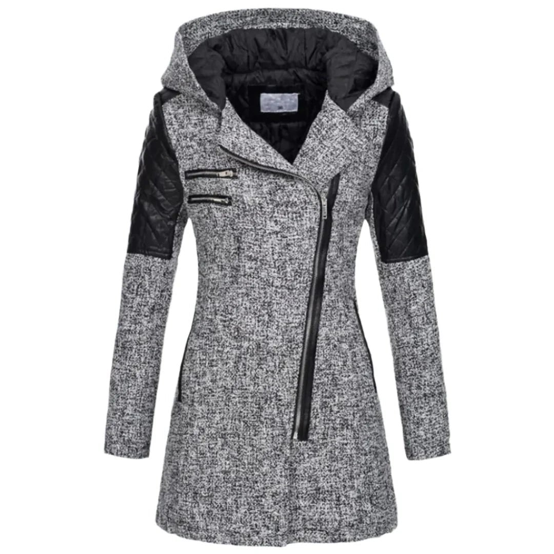 Valerie | Manteau d'hiver imperméable et coupe-vent avec capuche View 11