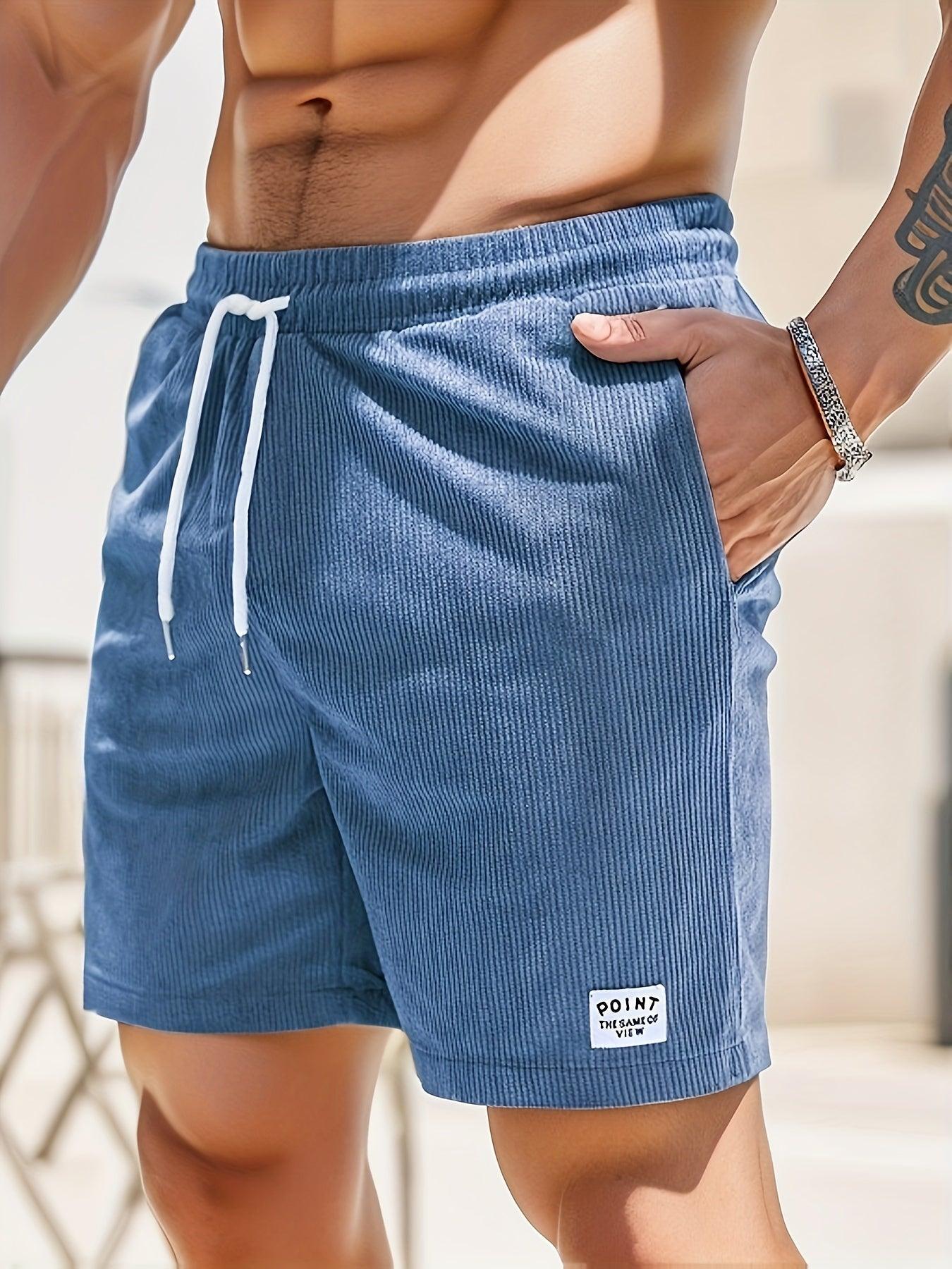 Mees - Luchtige casual short met trekkoord voor heren