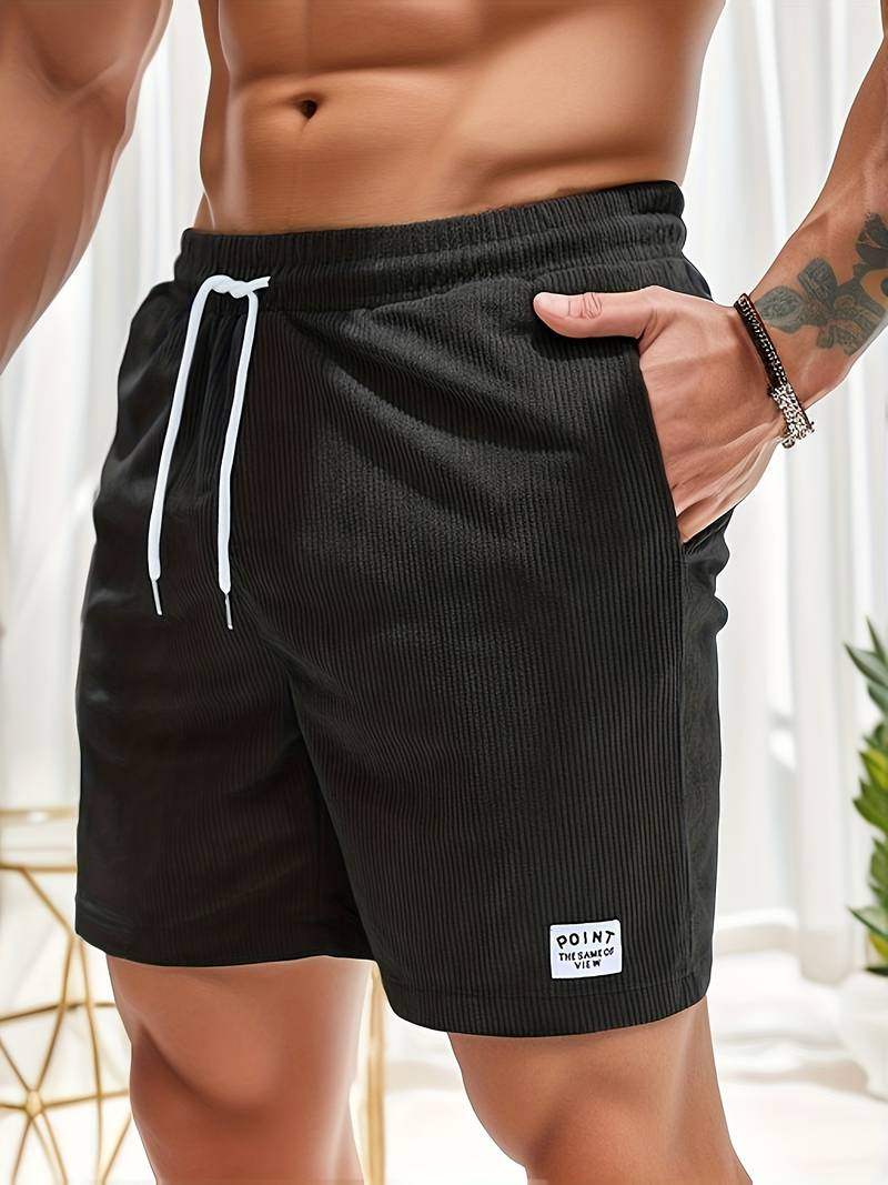 Mees - Luchtige casual short met trekkoord voor heren