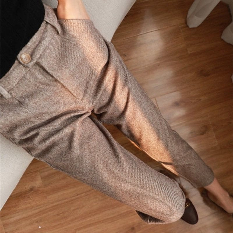 Floris - Stijlvolle pantalon met hoge taille voor heren