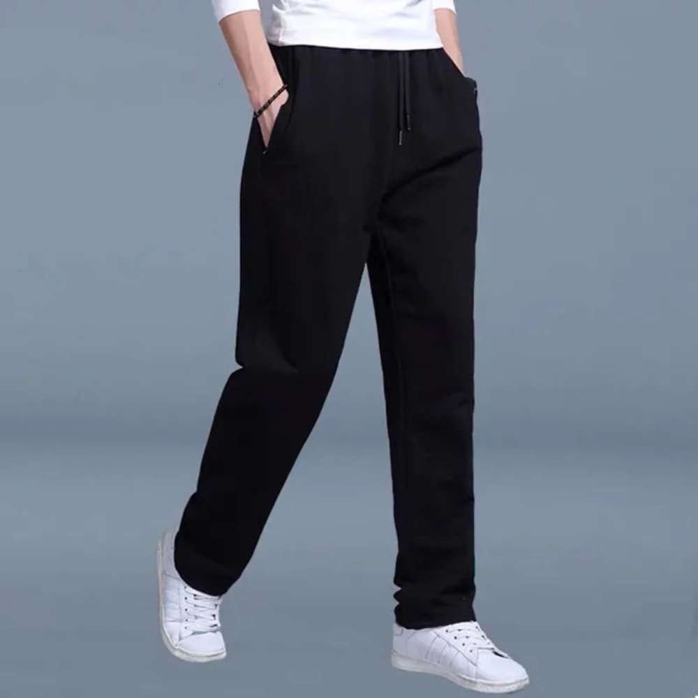 Mees - Relaxed joggingbroek met rechte pijpen voor heren