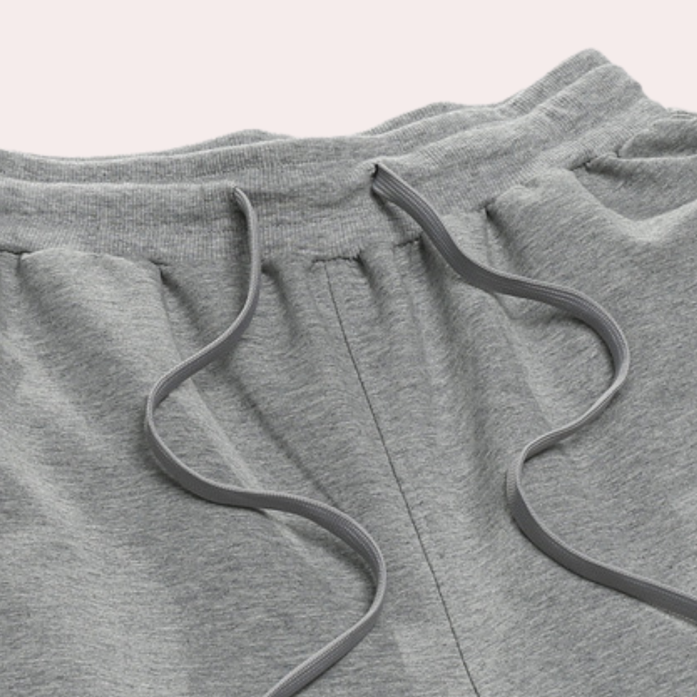 Mees - Relaxed joggingbroek met rechte pijpen voor heren