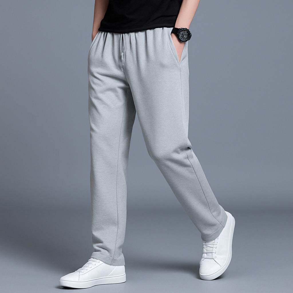 Mees - Relaxed joggingbroek met rechte pijpen voor heren