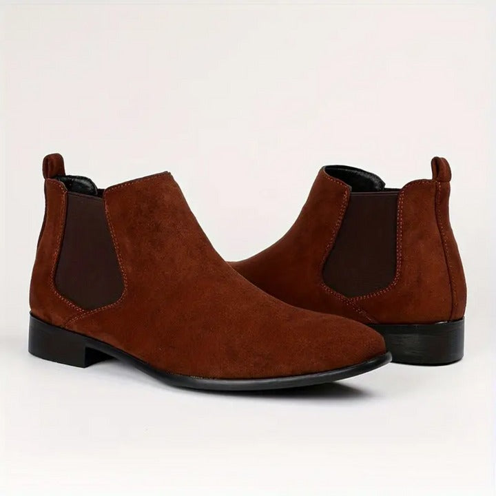 Stef - Elastische chelsea boots voor heren