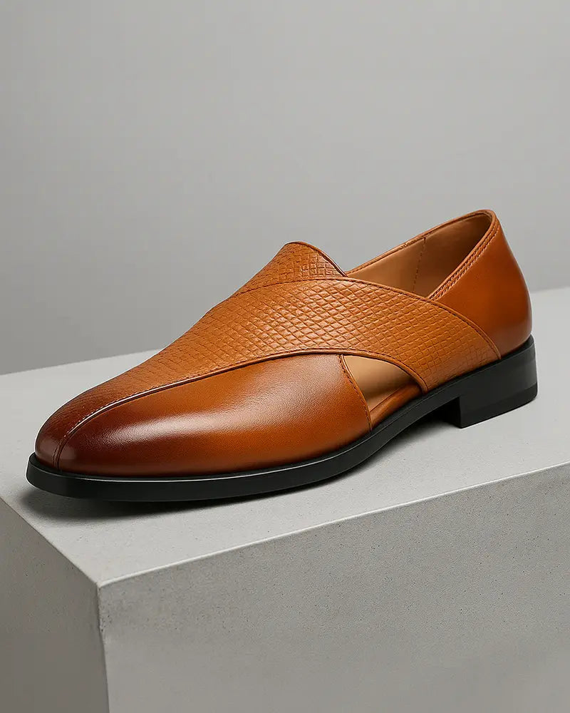 Lieke - Stijlvolle geweven loafers voor dames