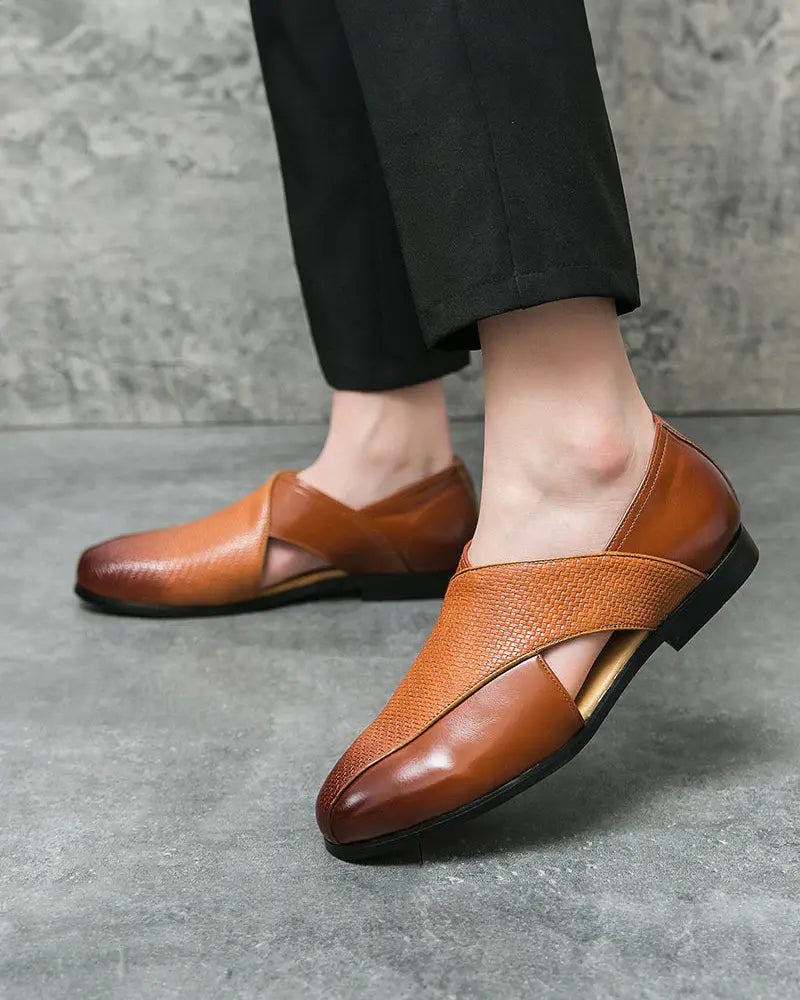 Lieke - Stijlvolle geweven loafers voor dames