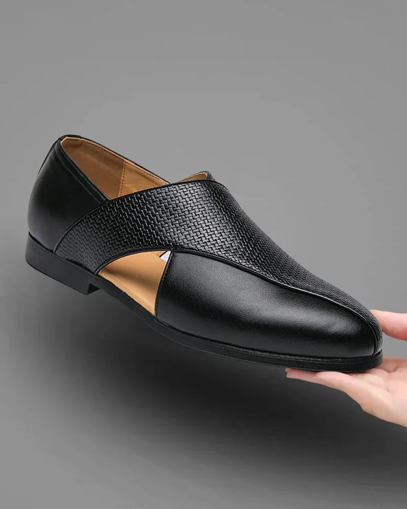 Lieke - Stijlvolle geweven loafers voor dames