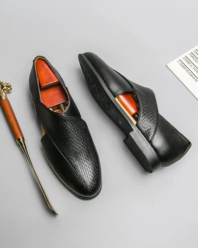 Lieke - Stijlvolle geweven loafers voor dames