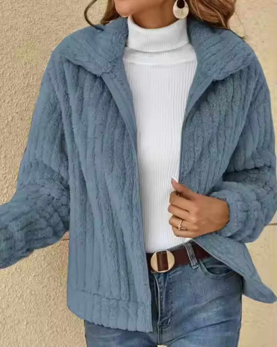 Fenna - Elegante gewatteerde gilet met rits voor dames