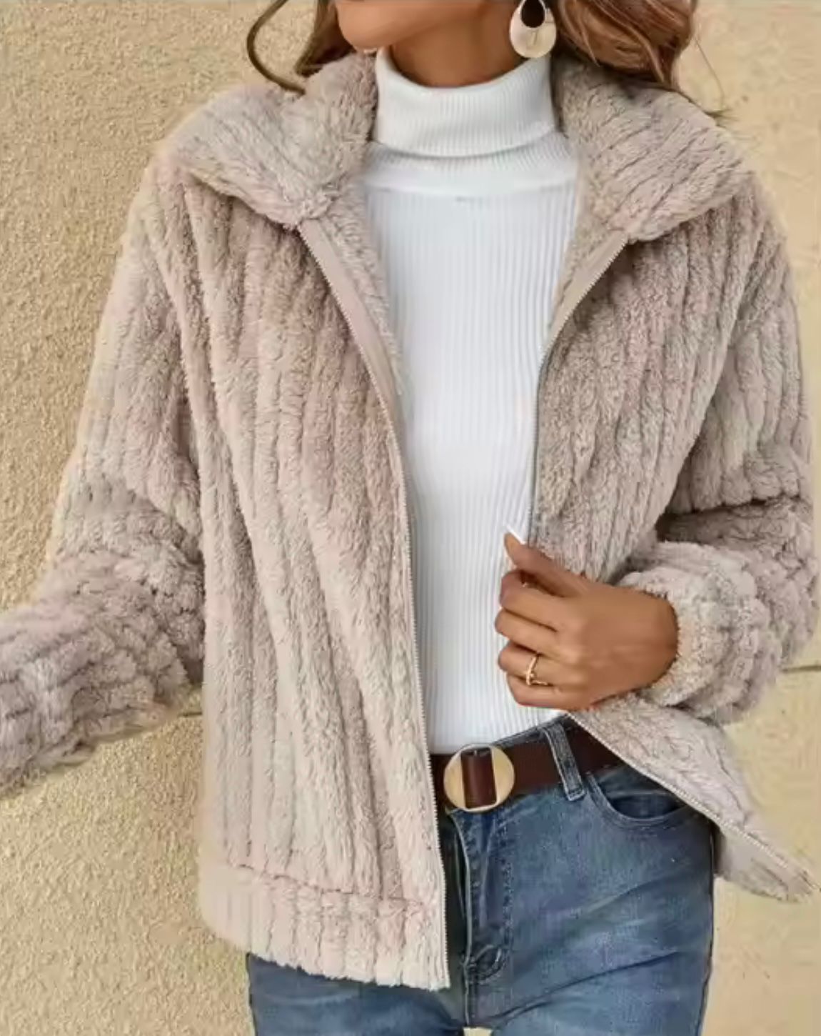 Fenna - Elegante gewatteerde gilet met rits voor dames