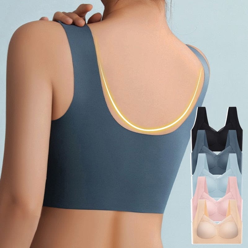 Lieke - Naadloze bh met mesh detail voor dames