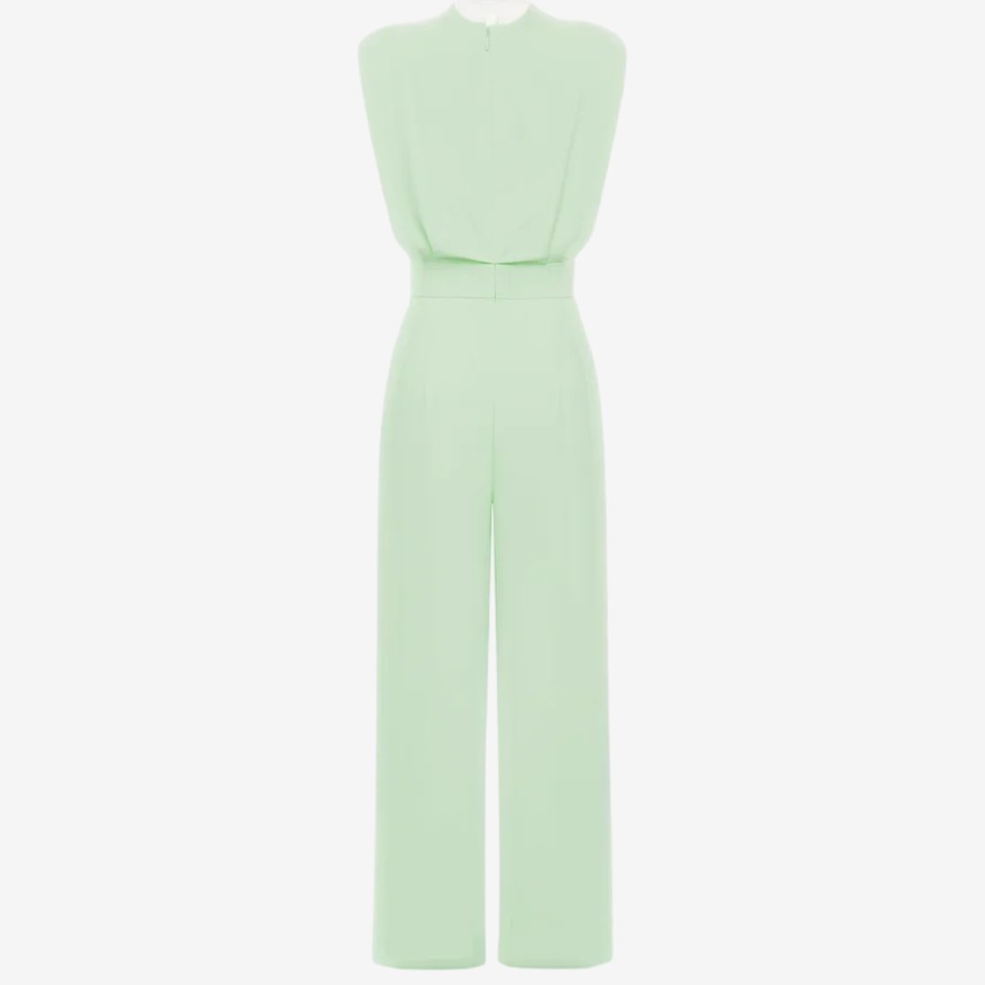 Anouk - Chique jumpsuit met verstevigde schouders voor dames Angle