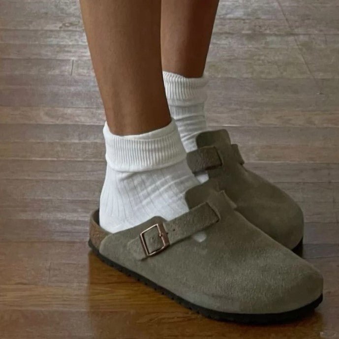 Daan - Leren Boston-sandalen voor heren Side